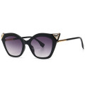 Luxury Diamond Classic Small Frame Cat Eye Fashion Sunglasses